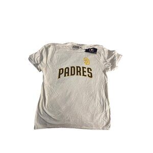 San Diego Padres MLB Fanatics T-Shirt L 100% Cotton White